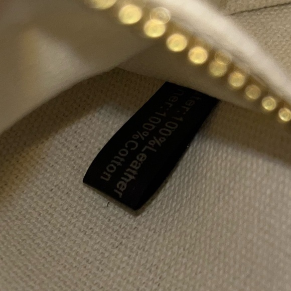 LAGGO Stitched Polka Orange Pebble Leather Envelope Clutch NWOT - Picture 6 of 7